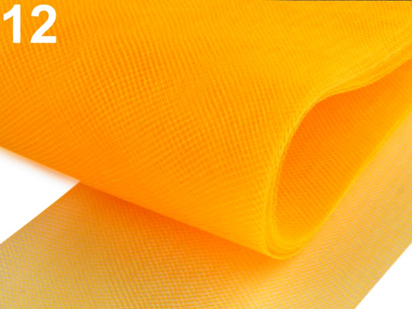 Modistická krinolína na výrobu dekorací, fascinátorů a vyztužení šatů šíře 8 cm