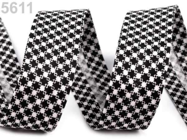 Šikmý proužek bavlněný šíře 20 mm