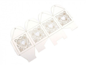 Papírová krabička se stuhou