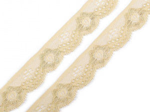Elastická krajka šíře 28 mm