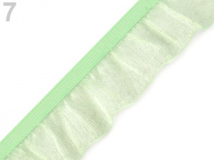 Pruženka s volánkem šíře 25 mm