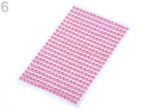 Samolepicí kamínky na lepicím proužku Ø5 mm