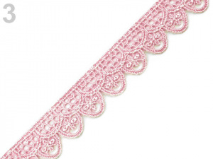 Vzdušná krajka šíře 19 mm