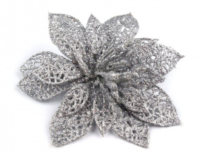 Vánoční hvězda se sponou Ø14,5 cm