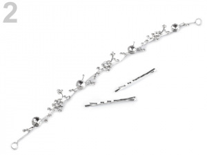 Štrasová ozdoba do vlasů