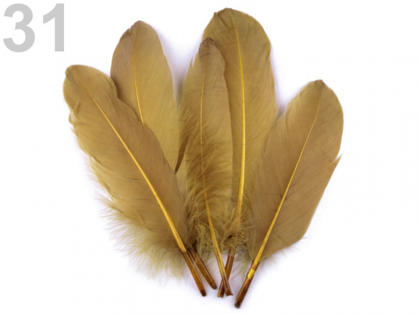 Husí peří délka 12-21 cm