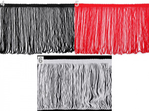 Třásně dvojité šíře 15 cm