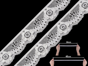 Elastická krajka šíře 28 mm