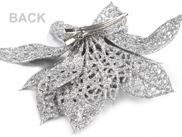 Vánoční hvězda se sponou Ø14,5 cm