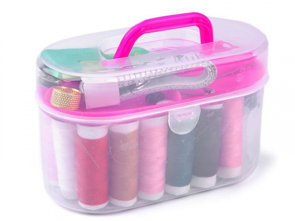 Sada na šití v boxu - střední