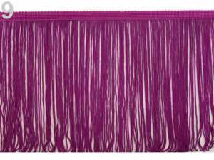 Třásně dvojité šíře 20 cm