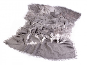 Mačkaná šála Paříž 85x170 cm