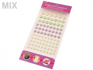 Samolepicí perly Ø6-12 mm