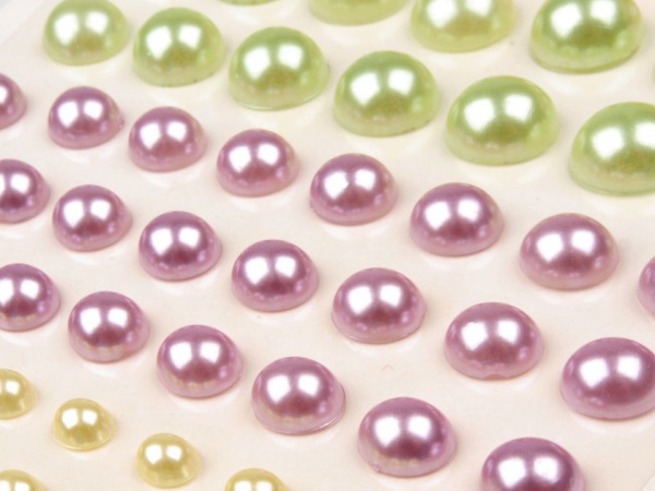 Samolepicí perly Ø6-12 mm