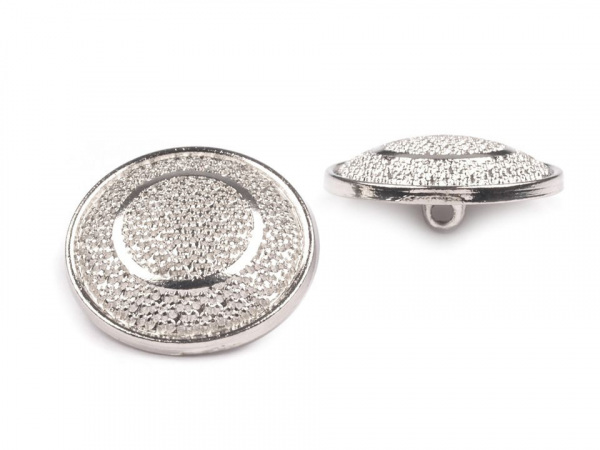 Kovový knoflík velikost 40" zlatá