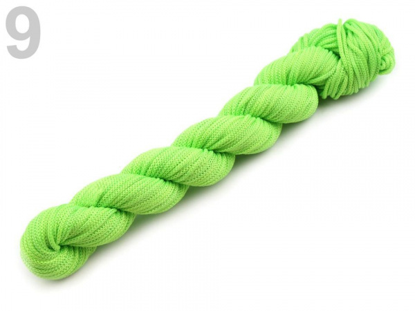 Šňůra PES Ø1 mm na navlékání korálků