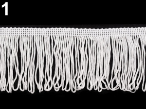 Třásně dvojité šíře 70 mm