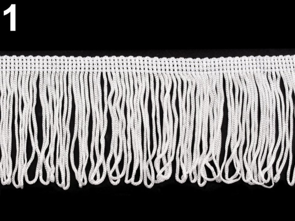 Třásně dvojité šíře 70 mm