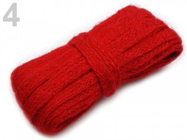 Jutová stuha šíře 11 mm