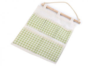 Lněný kapsář dvoupatrový