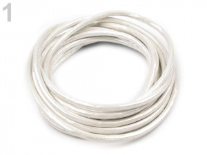 Lesklá šňůra na výrobu bižuterie Ø4,5 mm
