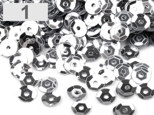 Flitry lomené Ø6 mm metalické