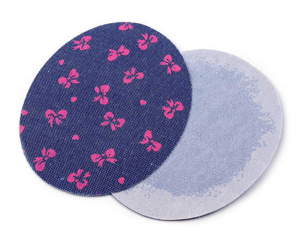 Nažehlovací záplaty riflové 6,8x8,5 cm