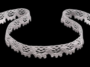 Bavlněná krajka paličkovaná šíře 14 mm