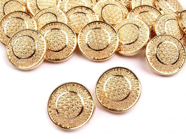 Kovový knoflík velikost 28"