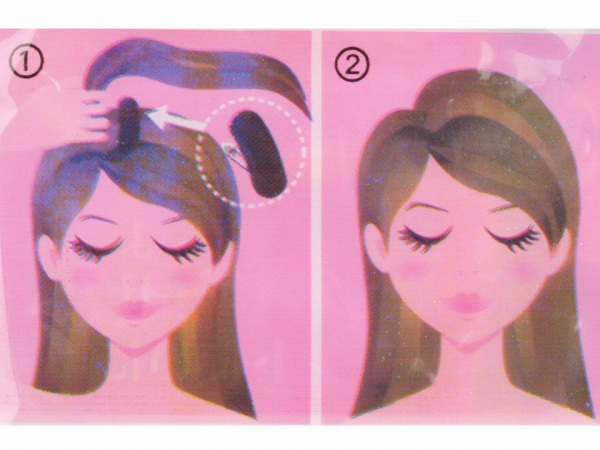 Vycpávka do vlasů - sponka