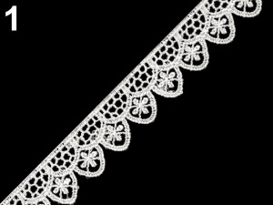 Vzdušná krajka šíře 19 mm