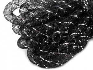 Dekorační dutinka k aranžování Ø8 mm s lurexem