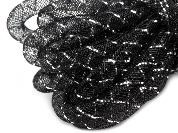 Dekorační dutinka k aranžování Ø8 mm s lurexem