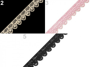 Vzdušná krajka šíře 19 mm