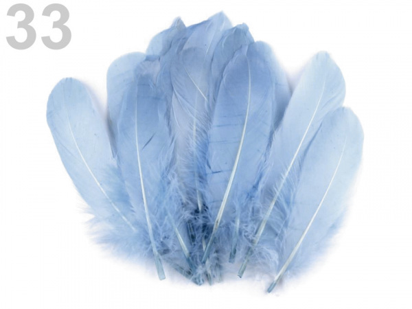 Husí peří délka 12-21 cm