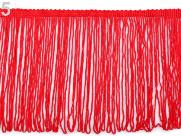 Třásně dvojité šíře 15 cm