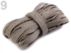 Jutová stuha šíře 11 mm