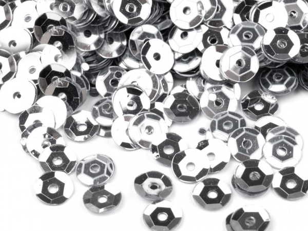 Flitry lomené Ø6 mm metalické