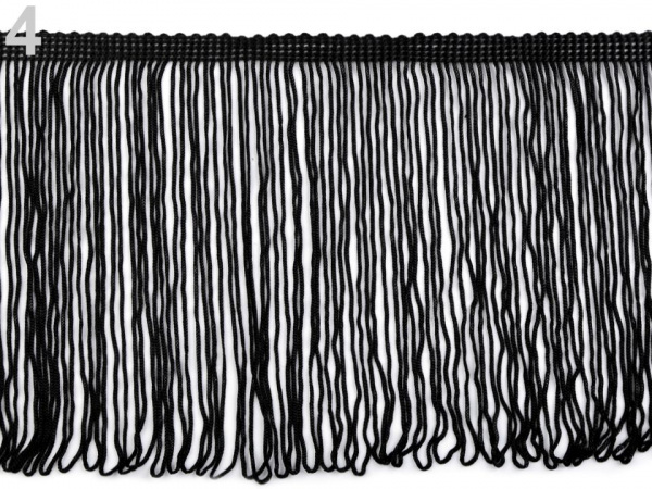 Třásně dvojité šíře 15 cm