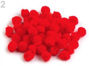 Plyšová bambulka Ø15 mm