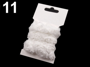 Prýmek na tylu šíře 20 mm s růžemi