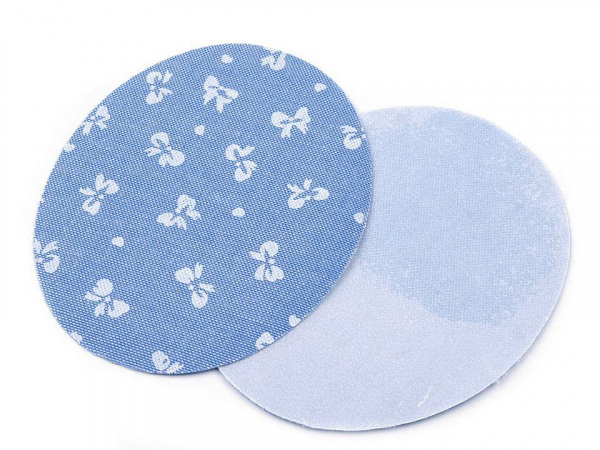 Nažehlovací záplaty riflové 6,8x8,5 cm