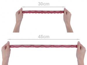 Elastická krajka šíře 28 mm