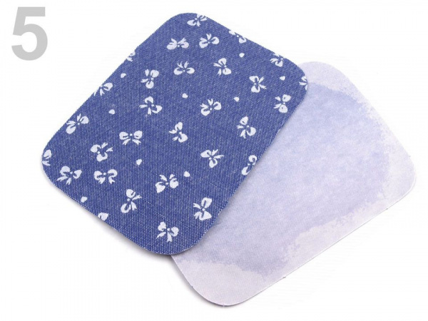 Nažehlovací záplaty riflové 7,5x10,5 cm