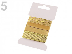 Vánoční dekorační stuha mix 4x1 m