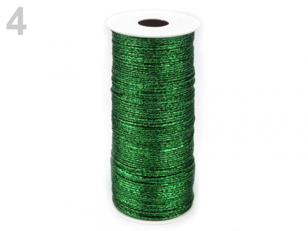 Vánoční dekorační drát Ø1 mm s lurexem / gympa