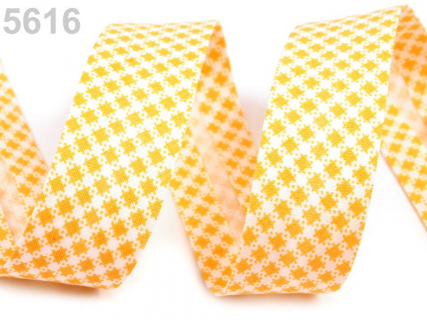 Šikmý proužek bavlněný šíře 20 mm