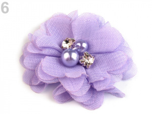 Květ Ø5 cm s kamínky