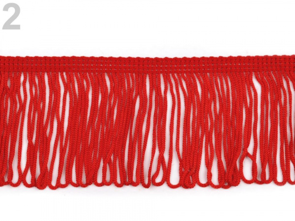 Třásně dvojité šíře 70 mm