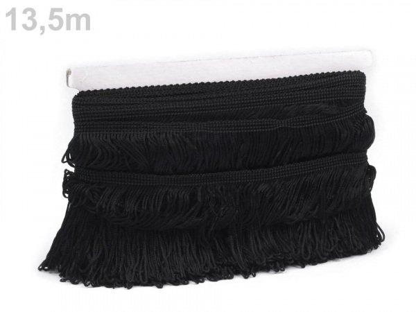 Třásně dvojité šíře 70 mm